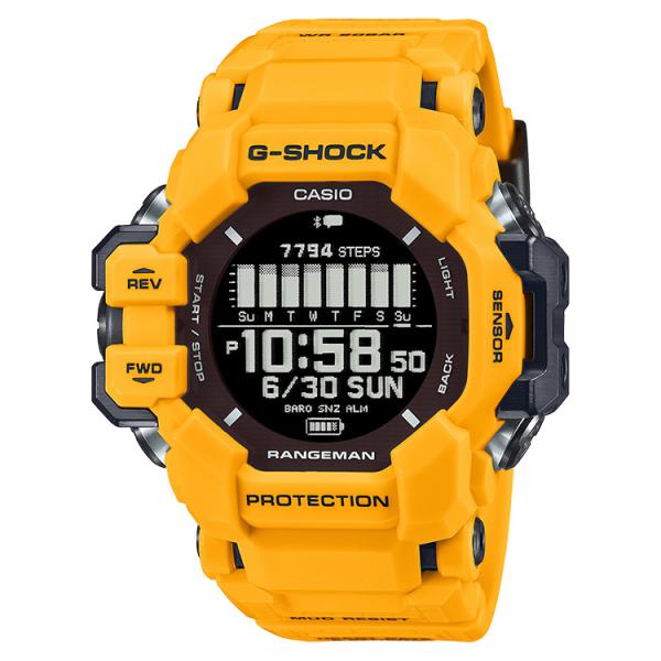 G-SHOCK gショック MASTER OF G レンジマン GPS スマホ連携 ソーラー GPR...