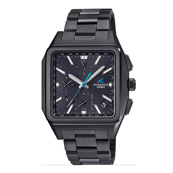 オシアナス OCEANUS Classic Line スマホ連携 電波ソーラー チタンバンド 日本製...