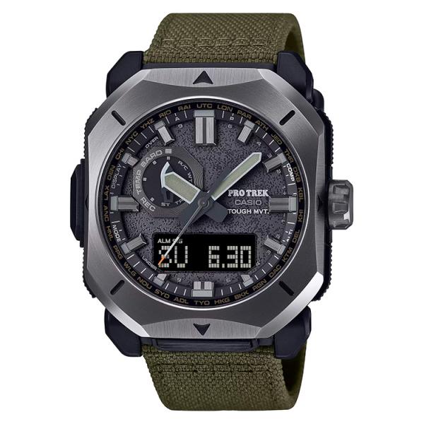 PROTREK Climber Line クライマーライン 難燃クロスバンド 電波ソーラー PRW-...