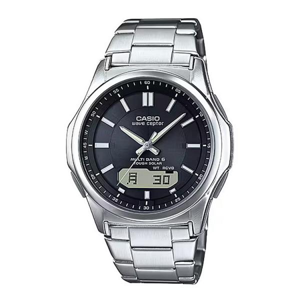 カシオ CASIO ウェーブセプター WAVE CEPTOR 電波 タフソーラー 腕時計 WVA-M...