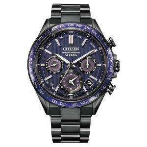 ATTESA（CITIZEN） ATTESA ACT Line 衛星電波受信 GPS ブラックチタン