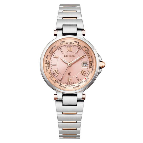 シチズン CITIZEN クロスシー XC ハッピーフライト エコ・ドライブ 電波時計 EC1014...