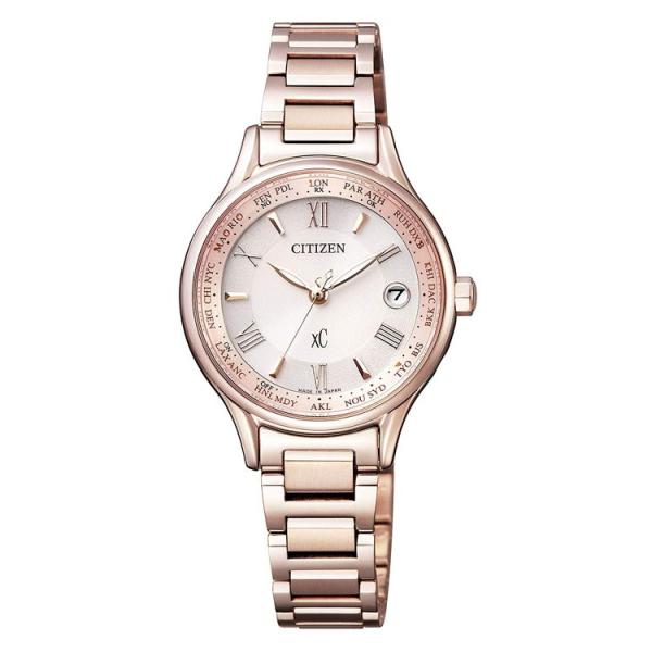 クロスシー xC EC1164-53W シチズン CITIZEN 電波ソーラー サクラピンク レディ...