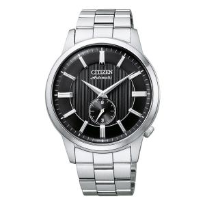 CITIZEN COLLECTION シチズンコレクション NK5000-98E メカニカル 機械式 自動巻き 手巻き メタルバンド 黒 ブラック 腕時計 メンズ 男性用｜e-bloom