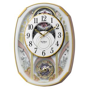 電波時計　からくり時計　掛時計　スモールワールド　未使用品　4MN450RH04 電波時計 からくり時計 掛時計 スモールワールド 未使用品