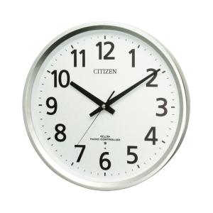 シチズン CITIZEN リズム時計 電波掛時計 パルウェーブＭ４７５ 8MY475-019 電波時計 クロック｜e-bloom