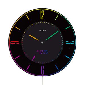 RHYTHM 特価品 シチズン CITIZEN リズム時計 4RY691-005 電波置き時計
