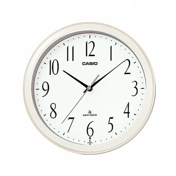 カシオ CASIO 電波時計 日本全国対応 壁掛け時計 IQ-1060J-7JF 掛時計 クロック