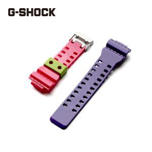 G-SHOCK 純正 替えベルト カシオ CASIO GA-110F-2 対応 ウレタン ピンク・パープル 腕時計用 交換用 替えバンド gショック 国内正規品 メーカー純正品 10355100｜e-bloom