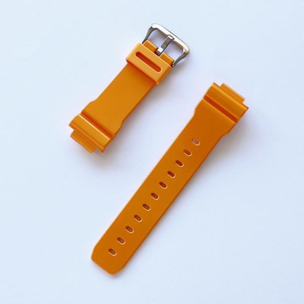 カシオ CASIO G-SHOCK Gショック 純正 替えバンド ベルト ウレタン イエローオレンジ...