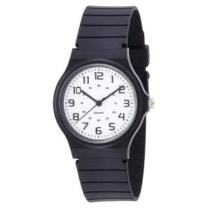 Field work フィールドワーク ハーヴィー WH ホワイト DT108-1 シンプル ブラック 黒 樹脂 スポーティ  腕時計 メンズ レディース キッズ ユニセックス