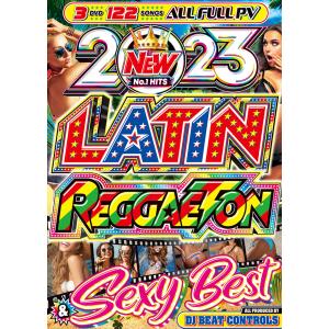 洋楽 DVD 2023 ラテン レゲトン 最新ベスト 3枚組 全曲フルPV 122曲 2023 Latin Reggaeton Sexy Best - DJ Beat Controls [代引不可]