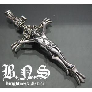 キリストクロスロザリオ 真鍮&銅 十字架クロス聖品 : ブライトネス