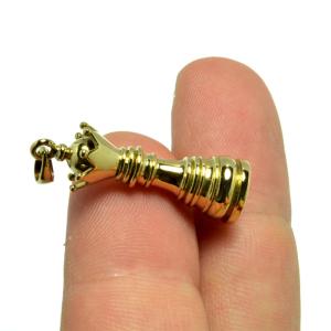 チェスの駒 チェスピースクイーンペンダント 真...の詳細画像4