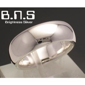 7mm 甲丸シルバーリング シルバー925【ring-516-R30】