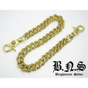 CALEE キャリー ウォレットチェーン EAGLE CONCHO WALLET CHAIN BRASS