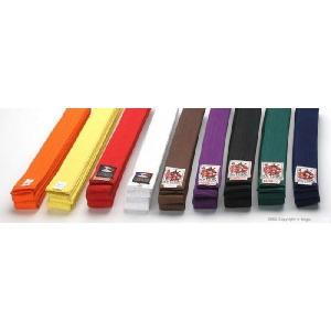 上製空手道帯　茶（サイズ3〜6）