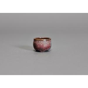 プチ盆栽鉢　青銅マット釉 丸盆栽鉢　小鉢　 h3159｜e-bonsai