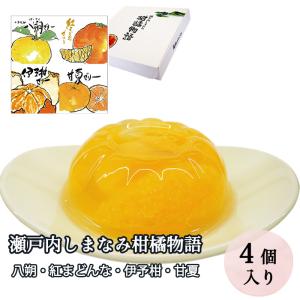 BEMAC(株)（(株)グリップコーポレイション）　瀬戸内しまなみ柑橘物語  ゼリー４種味くらべセット