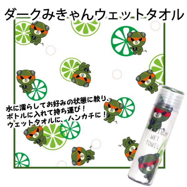 西染工(株)　ダークみきゃんPLATINUM WET TOWEL≪熨斗対応不可≫　　プラチナウェット...