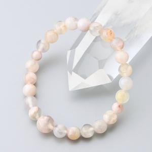 ブレスレット 腕輪 数珠 紅水晶 クリア 7mm 桐箱入 : 仏壇・仏具の専門