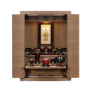 仏壇 モダン仏壇 黒檀 上置/29-17号 : 仏壇・仏具の専門店ぶつえいどう