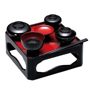 仏膳椀セット 金虫喰 会津塗 木製 特価‼︎ 仏膳椀セット 金虫喰 会津塗 木製 特価‼︎