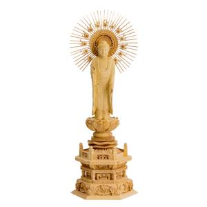 仏像 大日如来 六角ケマン台座 飛天光背（2.0号） : 仏壇・仏具の専門
