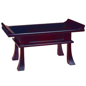 経机　紫檀調　20号 経机・S型経机 紫檀調 （20号）【メーカー取寄品】 : 仏壇・仏具の専門