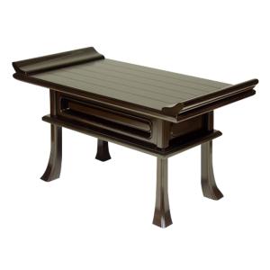 経机・S型経机 紫檀調 （20号）【メーカー取寄品】 : 仏壇・仏具の専門