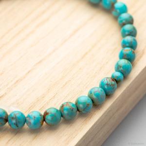 数珠 女性用 天然トルコ石8mm玉 共仕立 正絹房 Www Mutantspace Com