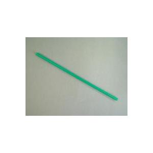 ストレートストロー 6mmx210mm 緑 バラ 500本