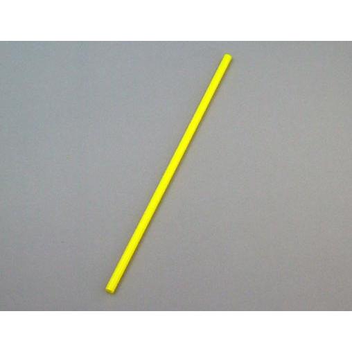 ストレートストロー 6mmx210mm 黄 バラ 500本