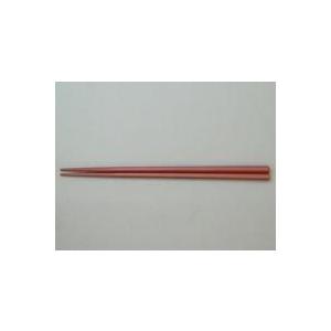 樹脂箸耐熱 六角(ワインレッド) NH-02 10膳