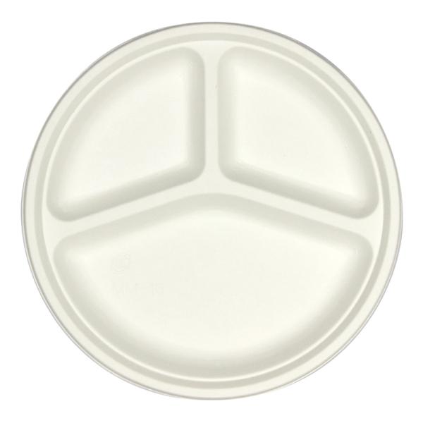 モールドプレート 22cm 三仕切中 MM-10 50枚