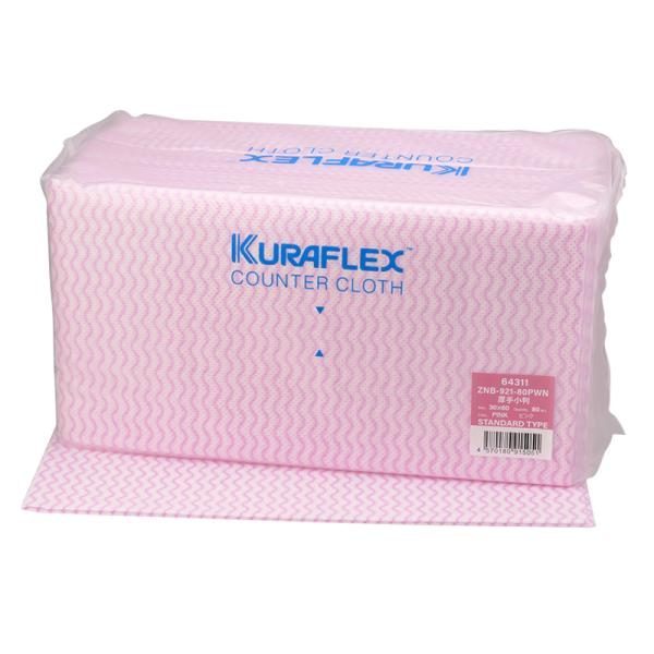 クラフレックス カウンタークロス ZNB-921-80PWN ピンク 80枚
