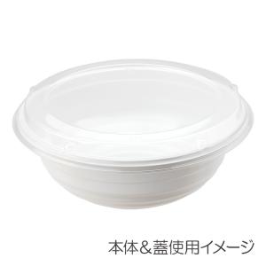 丼容器 麺容器 BF-363用 透明 外嵌合蓋...の詳細画像1