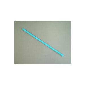 ストレートストロー 6mmx210mm パステルブルー バラ 500本