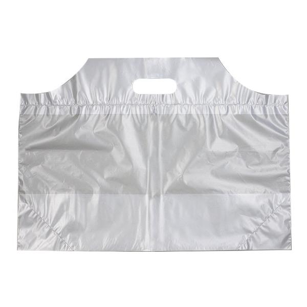 テイクアウト用ポリ手提袋 フラットバッグ Sサイズ 無地 100枚