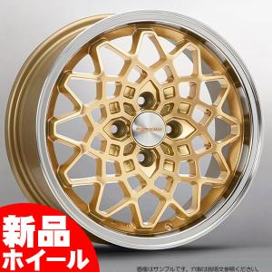 アルジェノン フェニーチェ RX3 15インチ 5J 4H-100 ゴールドリム