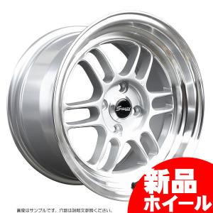 BMS R6T 15インチ 4H100 8J +20 4本セット ホイール ブラックマシン 