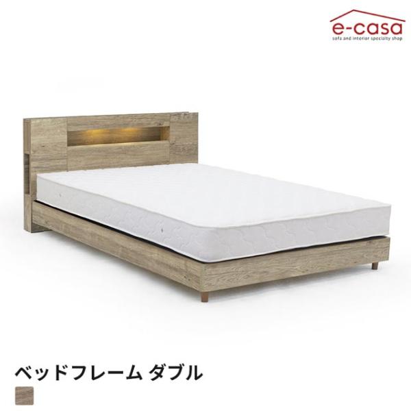ベッドフレーム ダブルベッド ダブル ベッド フレーム フレーム単品 フレームのみ おしゃれ レッグ...