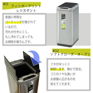 ダストボックス ゴミ箱 くず入れ おしゃれ E...の詳細画像3