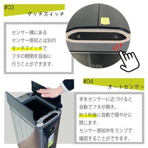 ダストボックス ゴミ箱 くず入れ おしゃれ E...の詳細画像4