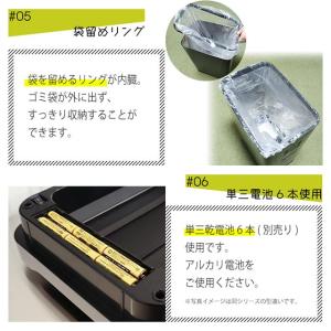 ダストボックス ゴミ箱 くず入れ おしゃれ E...の詳細画像5