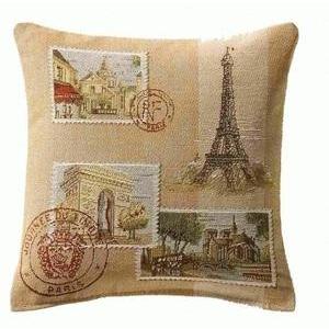 【ART de LYS】 ゴブラン織りクッションカバー Stamp Paris　8374 （36×3...