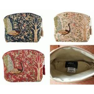 ART de LYS】 フランス製ゴブラン織りポーチ William Morris 