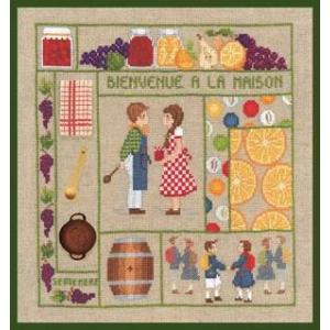 DMC】 クロスステッチ 刺繍キット BL1174/77 William Morris