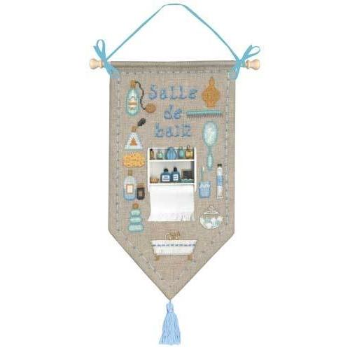 ル・ボヌール・デ・ダム クロスステッチ刺繍キット 5083 Bathroom バスルーム