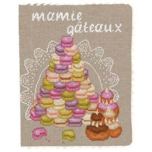 クロスステッチ刺繍キット 5089 Mamie Gateaux マカロン